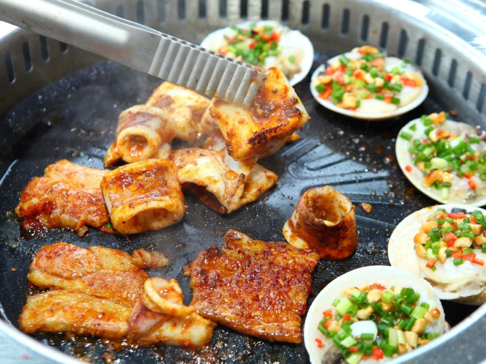 Công thức mực nướng ướp sa tế ngon bá cháy!