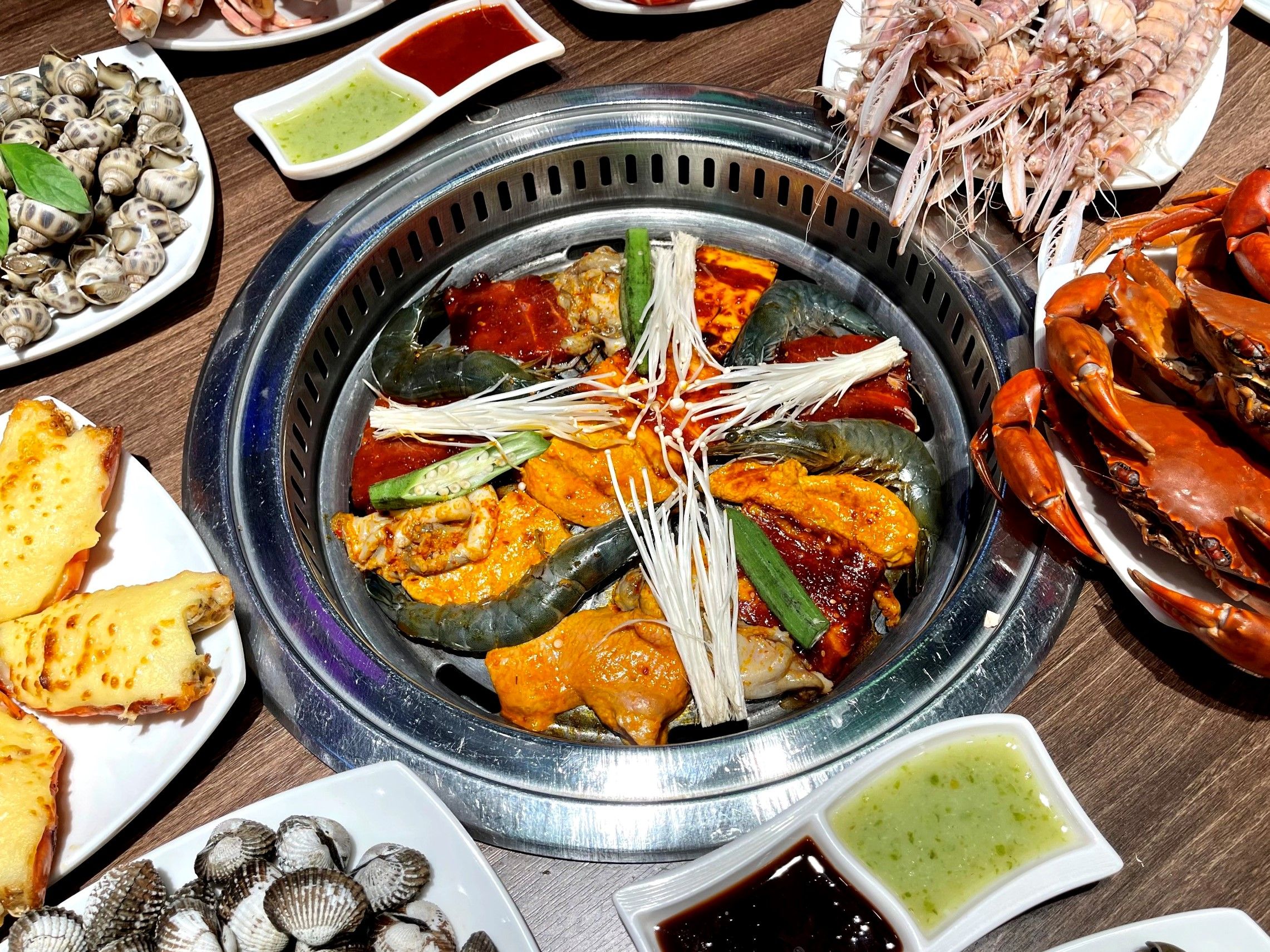 Giải mã cơn sốt nướng BBQ cùng Buffet Poseidon