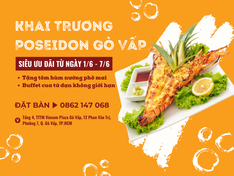 HOT: Siêu ưu đãi khai trương Poseidon Gò Vấp