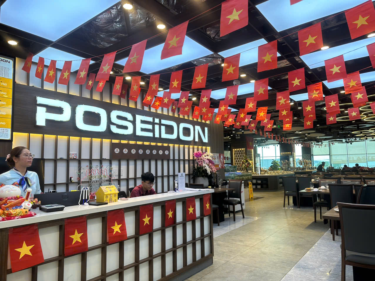 Poseidon tưng bừng không khí mừng Đại lễ 30/4 - Diện mạo mới, hương vị mới